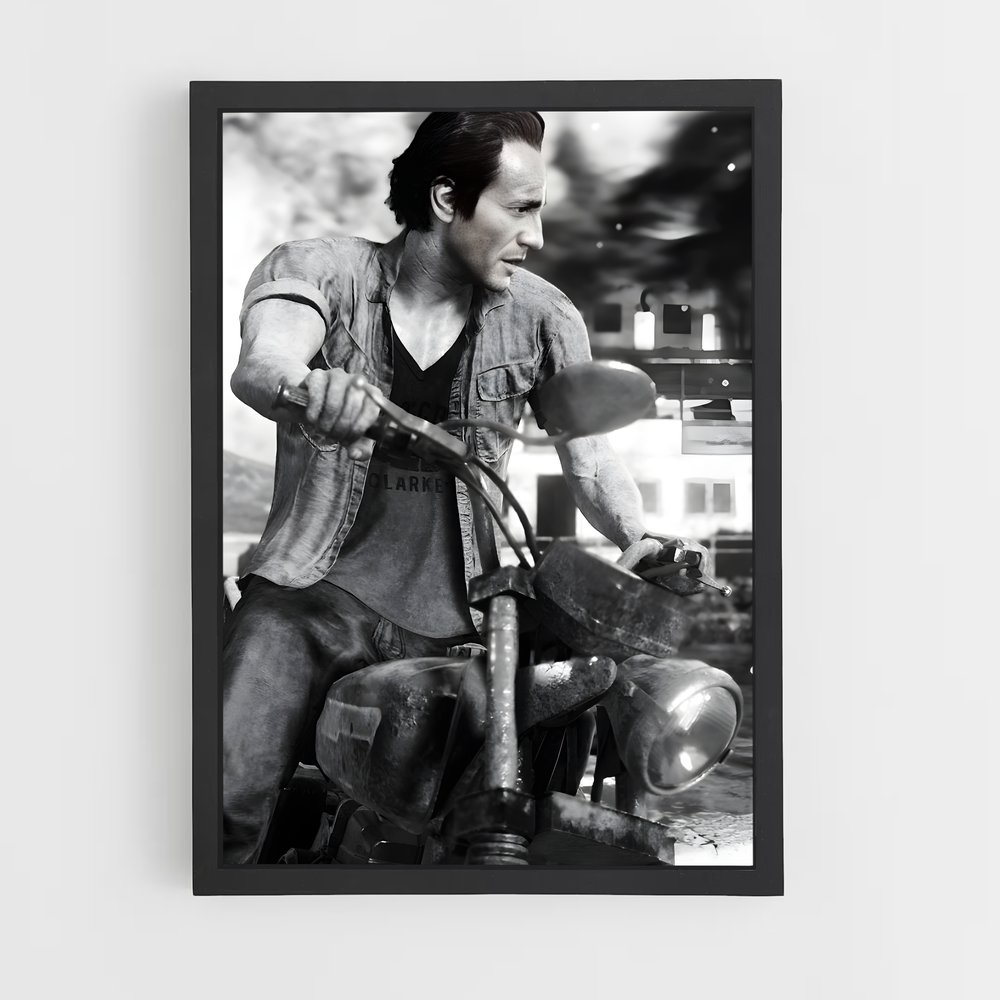 Poster Sam de drake – affiche Uncharted (vue 2)